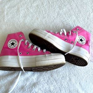 Women’s platform converse size 5